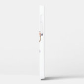 かわいい餅の桃の猫 Case-Mate iPhoneケース (裏面 / 左)