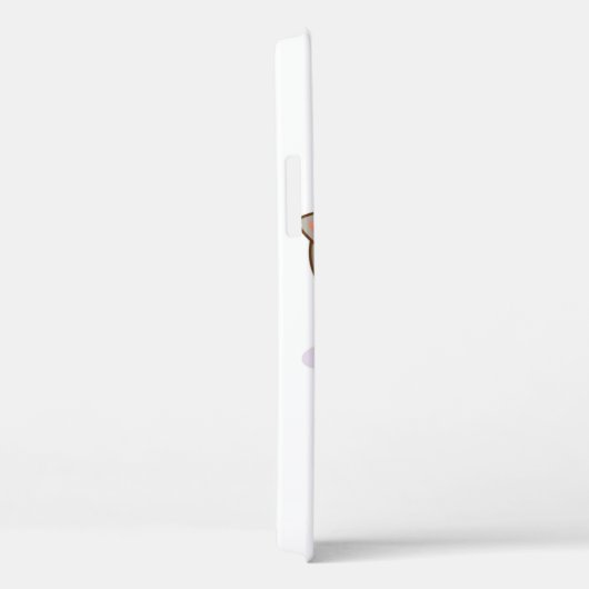 かわいい餅の桃の猫 Case-Mate iPhoneケース (裏面 / 右)