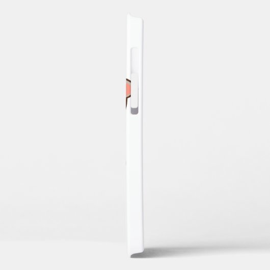 かわいい餅の桃の猫 Case-Mate iPhoneケース (裏面 / 左)