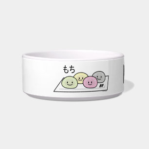 かわいい餅アイスク日本のリーム緑茶 ボウル