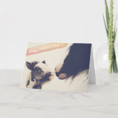 かわいい馬とマーレウハッピーマザーズデイカード カード (正面)