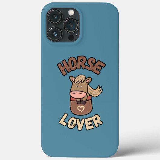 かわいい馬のポケット Case-Mate iPhoneケース (裏面)