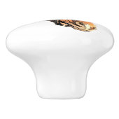 かわいい馬の動物の子供部屋 セラミックノブ (側面)