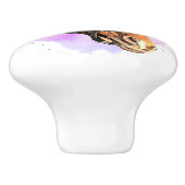 かわいい馬の動物の子供部屋 セラミックノブ (側面)