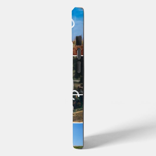 かわいい馬の馬の写真コラージュ Case-Mate iPhoneケース (裏面 / 左)