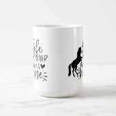 かわいい馬好きワードアートコーヒーマグ コーヒーマグカップ (中央)