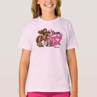 かわいい馬術少女 Tシャツ