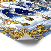 かわいい馬 ポスター (角)