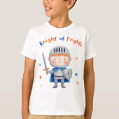 かわいい騎士のハロウィンコスチューム 少年用 Tシャツ (正面)