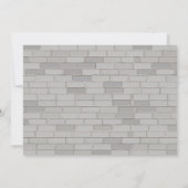 かわいい騎士パーティの招待状 招待状 (裏面)