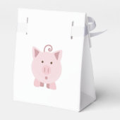 かわいい驚いた豚 フェイバーボックス (裏面サイド)