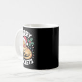 かわいい髭のドラゴンクリスマスプーン コーヒーマグカップ (正面左)