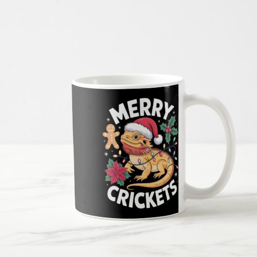 かわいい髭のドラゴンクリスマスプーン コーヒーマグカップ (右)