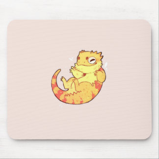 かわいい髭のドラゴンマウスパッド マウスパッド