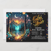 かわいい魅惑コテージコアベビーシャワー 招待状 (正面)