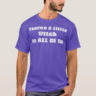 かわいい魔女がいるよおもしろい。 Tシャツ