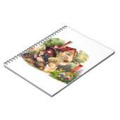 かわいい魔女とキツネノート ノートブック (左側)