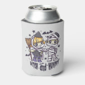 かわいい魔女とママ 缶クーラー (缶裏面)
