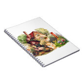 かわいい魔女と狐のノートブック ノートブック (右側)