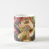 かわいい魔女と狐のマグカップ コーヒーマグカップ (中央)