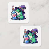 かわいい魔女のラブポーション スクエア名刺 (正面/裏面)