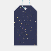 かわいい魔女の女の子ハロウィーンありがとう ギフトタグ (裏面)