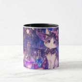 かわいい魔女の子猫マグカップ マグカップ (中央)