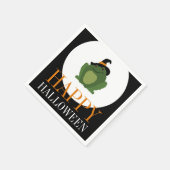 かわいい魔女トワッドハッピーハローウィン スタンダードカクテルナプキン (角)