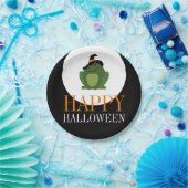 かわいい魔女トワッドハッピーハローウィン ペーパープレート (パーティー)