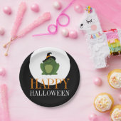 かわいい魔女トワッドハッピーハローウィン ペーパープレート (パーティー)