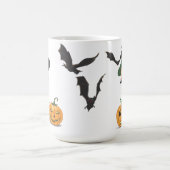 かわいい魔女ハロウィーン コーヒーマグカップ (中央)