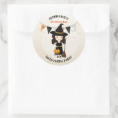 かわいい魔女ハローウィンパーティ ラウンドシール (バッグ)