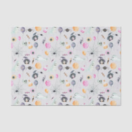 かわいい魔女幽霊とクモ 薄葉紙