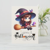 かわいい魔女2羽の鳥、ハッピーハローウィン (スタンド正面)