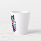 かわいい魔女 カフェラテマグ (正面)