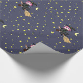 かわいい魔女 ラッピングペーパー (角)