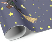 かわいい魔女 ラッピングペーパー (ロールコーナー)