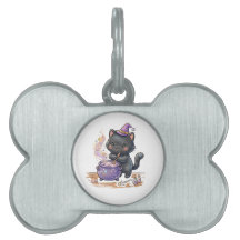 かわいい魔女 黒猫の魔法薬醸造 ハロウィン