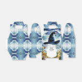 かわいい魔法のウィザードハットベイビーシャワー フェイバーボックス (折り畳みなし)