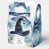 かわいい魔法のウィザードハットベイビーシャワー フェイバーボックス (オープン)