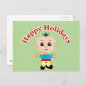 かわいい魔法のエルフ ポストカード (正面/裏面)