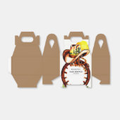 かわいい魔法のボホカウボーイ赤ちゃんシャワー フェイバーボックス (折り畳みなし)