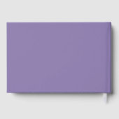 かわいい魔法のユニコーン誕生日パーティーゲストブック ゲストブック (裏面)