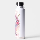 かわいい魔法のユニコーン ウォーターボトル (左面)