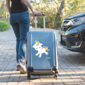 かわいい魔法のユニコーン シール (スーツケースインサイチュ)