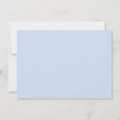 かわいい魔法のユニコーン パステルピンク パープル ゴールド 名前 サンキューカード (裏面)