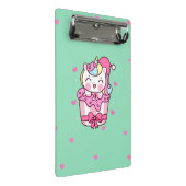 かわいい魔法のユニコーン ミニクリップボード (アングル)