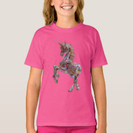 かわいい魔法のユニコーンTシャツ キッズ ユニコーン Tシャツ