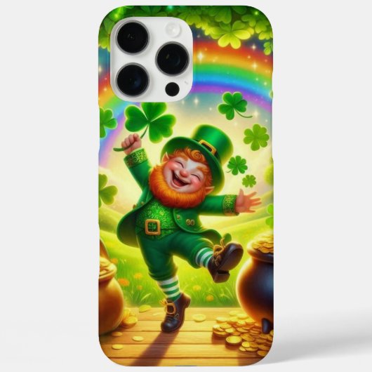 かわいい魔法のレプラコーン聖パトリックの日 Case-Mate iPhoneケース (裏面)