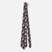 かわいい魔法の夢ユニコーンパターン ネクタイ (正面)